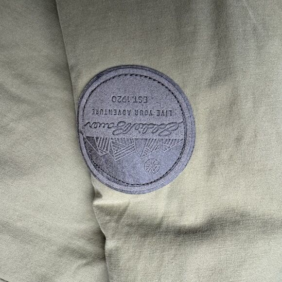 Eddie Bauer Jacket Tan Medium Voyager Fleece Aztec Print Lined Snap Jacket - Picture 8 of 10